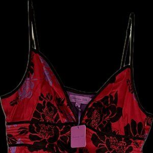 NWT Vintage Calypso Christiana Celle Slip Dress, size 10, Silk